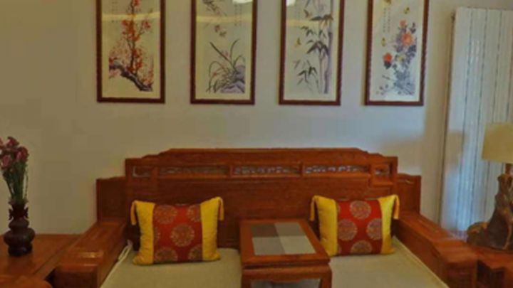 恒大龙庭85㎡简中式实景