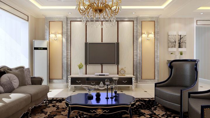 鼎盛新城143㎡简欧风格案例