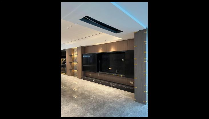 160平意式极简风硬装落地实景