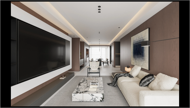 纯净简约，现代家居的优雅格调