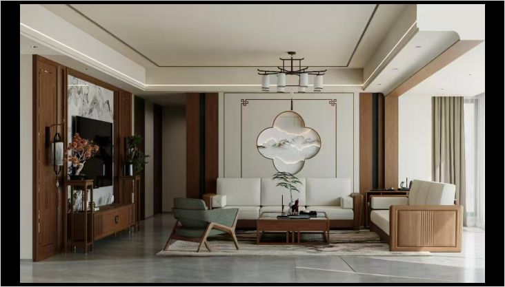 新中式136㎡，一眼万年的东方韵味