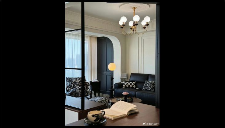 法式复古实景落地