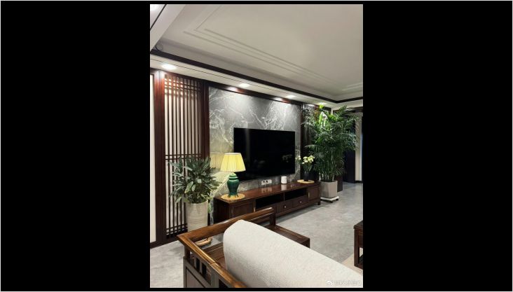 150㎡上跃新中式实景